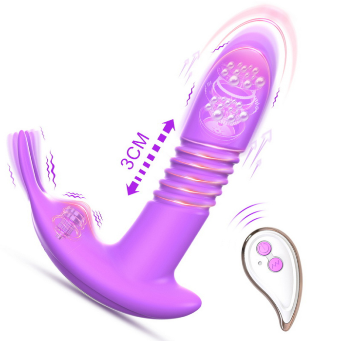 Remote Vibrator For Women Wearable Dildo Automatic Rotating Vagina Massage G Spot Clitoris Stimulate Masturbator Sexy Toy Female
