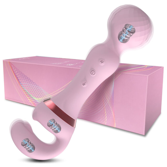 Powerful AV Vibrators Magic Wand Adults Sex Toy Female Clitoris Stimulator USB Recharge 20 Modes G Spot Massager Dildo for Women